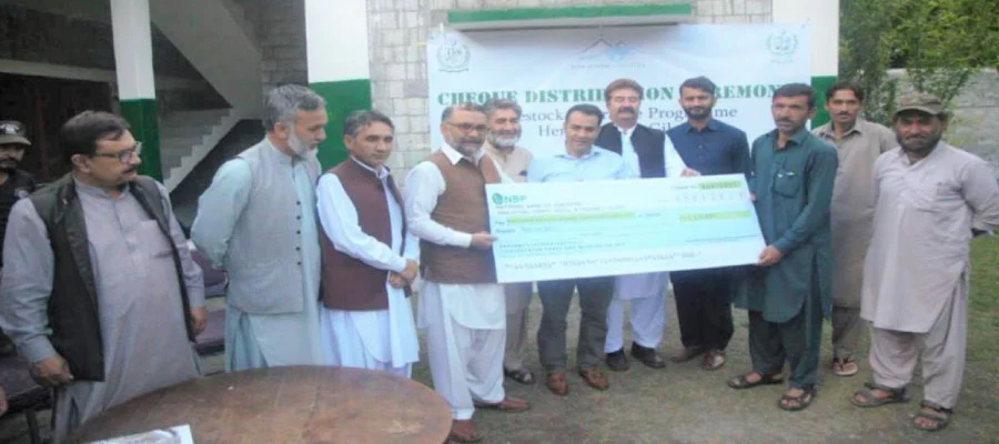 Livestock Insurance Scheme (LIS) Cheque Distribution