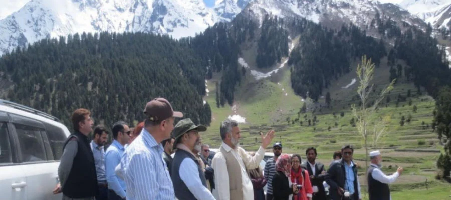 Visit of UNDP Pakistan delegation to Naltar valley