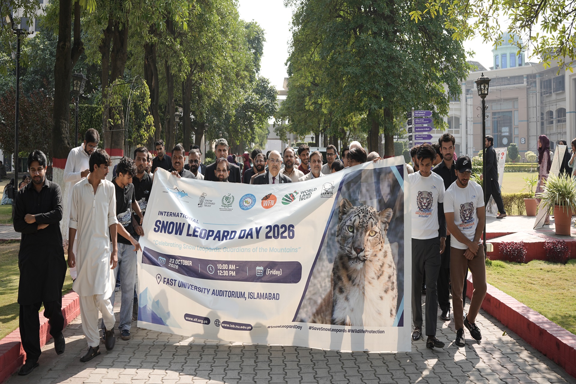 Snow Leopard Foundation Marks International Snow Leopard Day at FAST University Islamabad